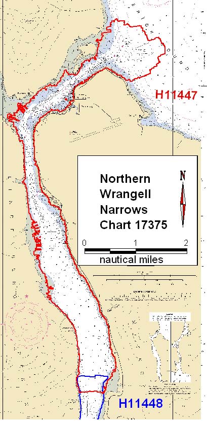 Wrangell Narrows Chart